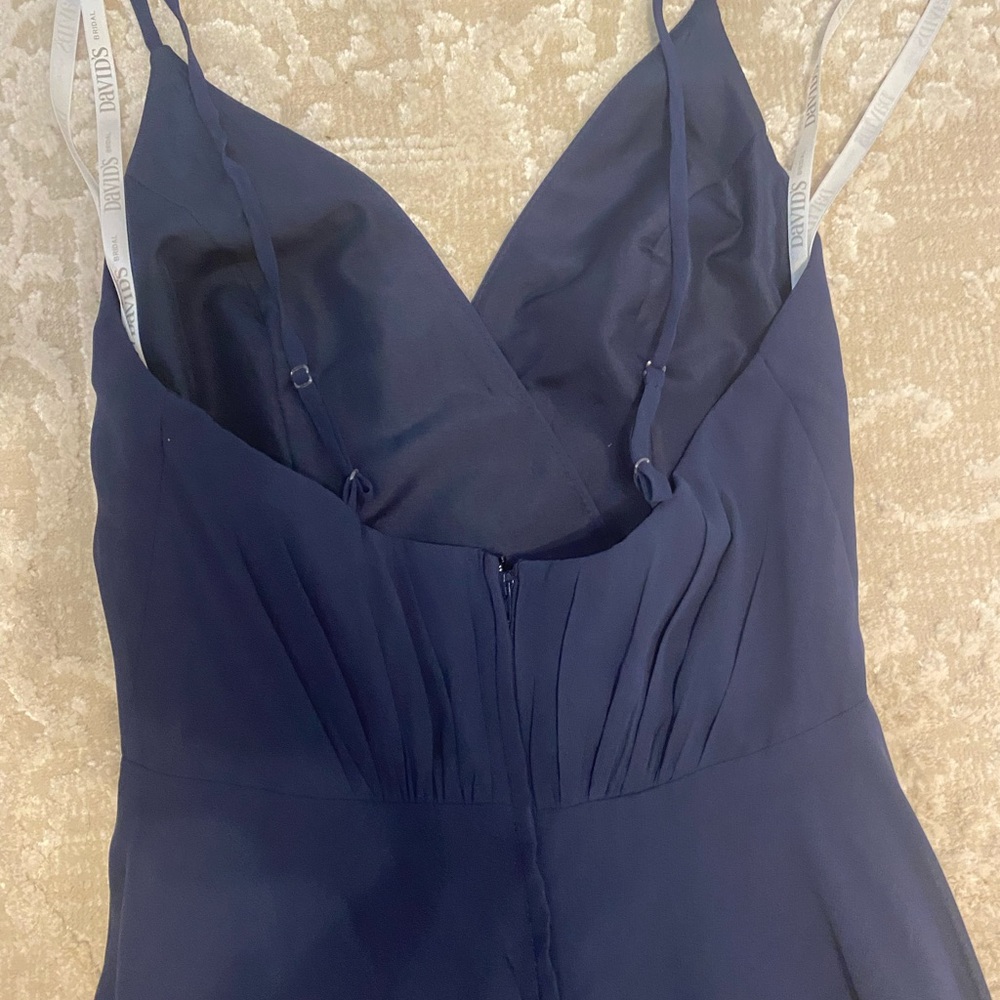 David’s Bridal Spaghetti Strap Bridesmaid Dress - Picture 6 of 9